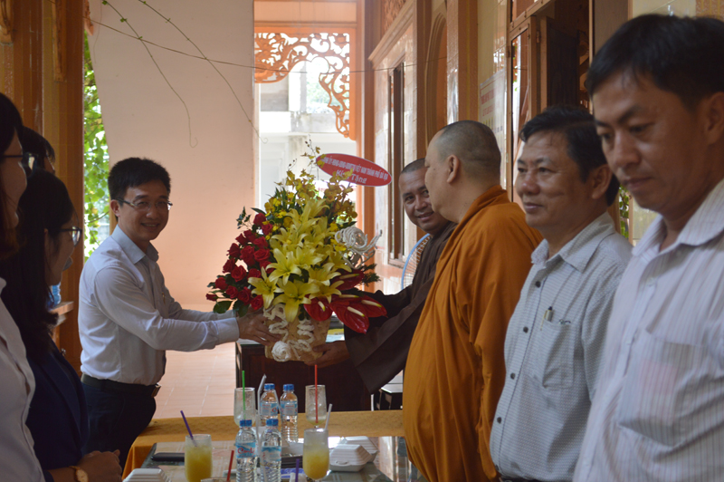 Lãnh đạo TP Bà Rịa thăm & chúc mừng lễ Vu Lan
Ban Trị sự GHPGVN TP Bà Rịa
